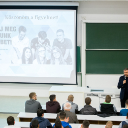 Eddigi évekhez képest sikeresebb nyílt napot tud a háta mögött a Műszaki és Informatikai Kar!
