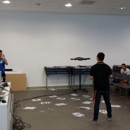 A hőség ellenére is repkedtek a drónok a MIK-en